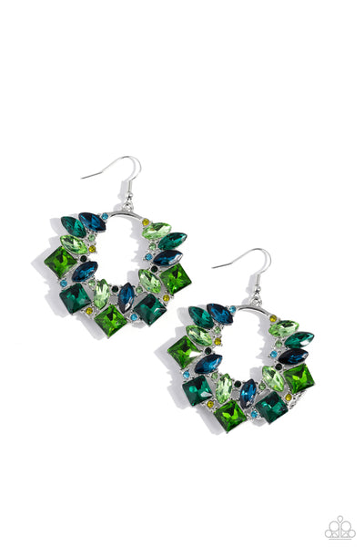 Paparazzi Accessories Wreathed in Watercolors - Green