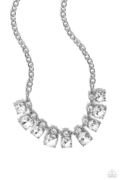 Paparazzi Accessories Fitted Fantasy - White