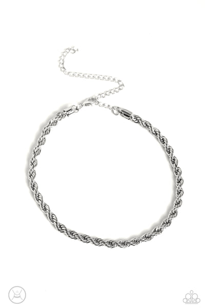 Paparazzi Accessories Never Lose ROPE - Silver