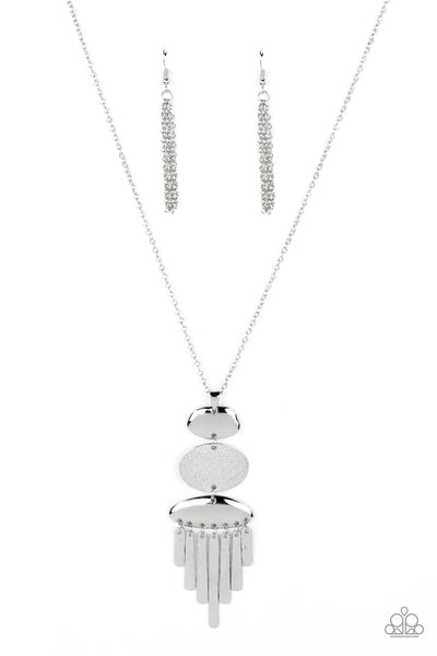 Paparazzi Accessories After the ARTIFACT - Silver