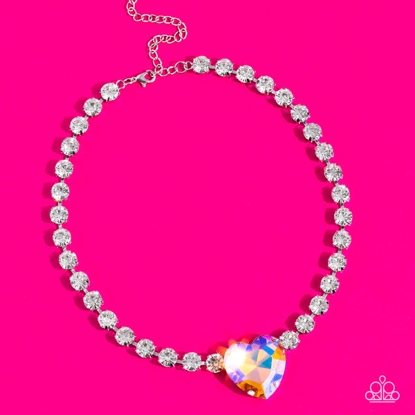 Paparazzi Accessories Heart in My Throat - Orange