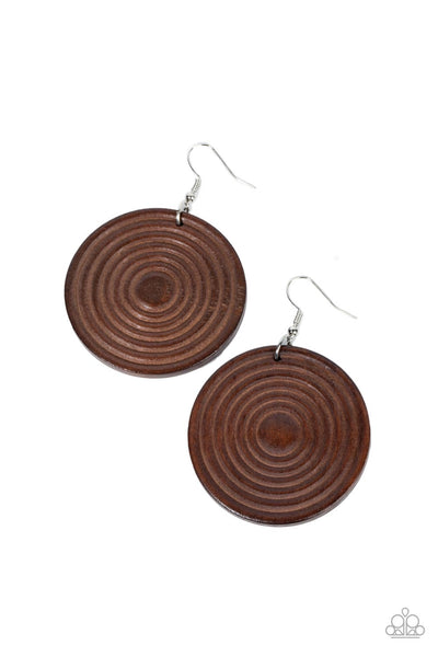 Paparazzi Accessories Caribbean Cymbal - Brown