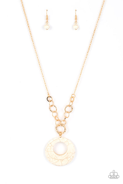 Paparazzi Accessories Hidden Dune - White