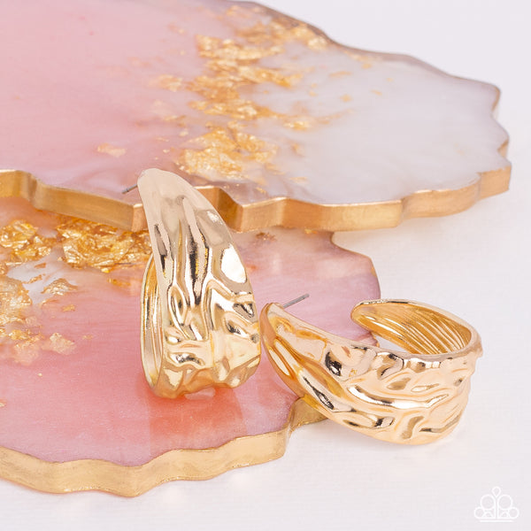 Paparazzi Accessories Badlands and Bellbottoms - Gold