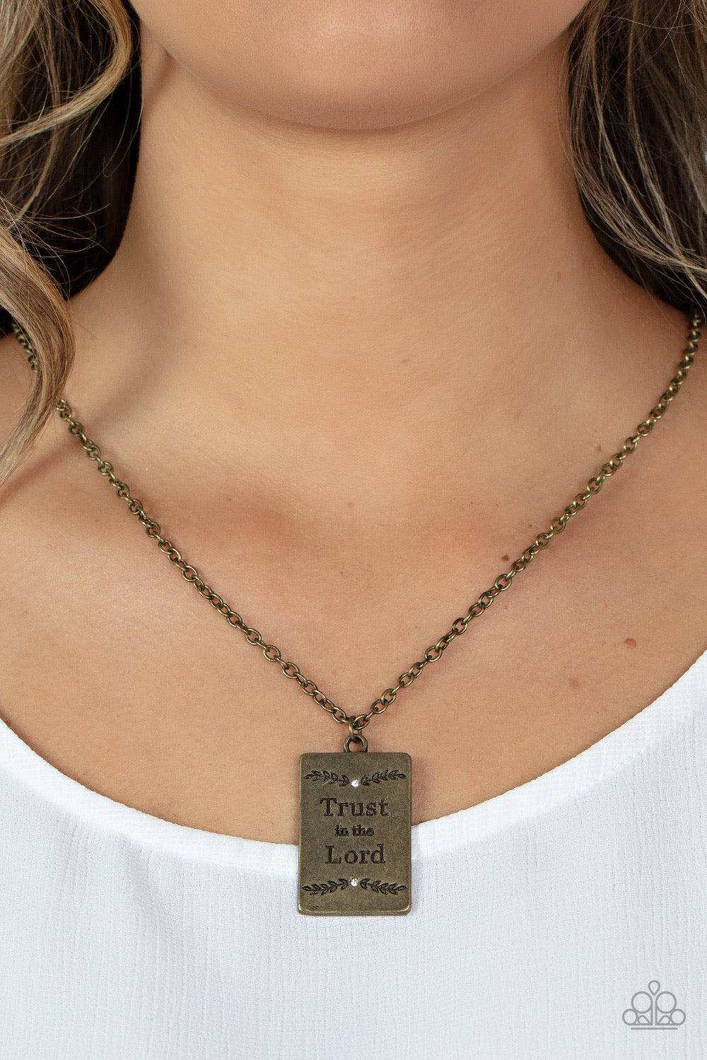 Paparazzi Accessories All About Trust - Brass