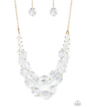 Paparazzi Accessories Icy Illumination gold necklace