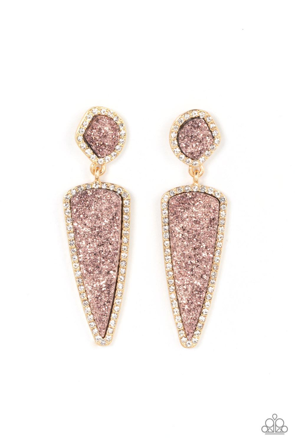 Paparazzi Accessories Druzy Desire - Gold
