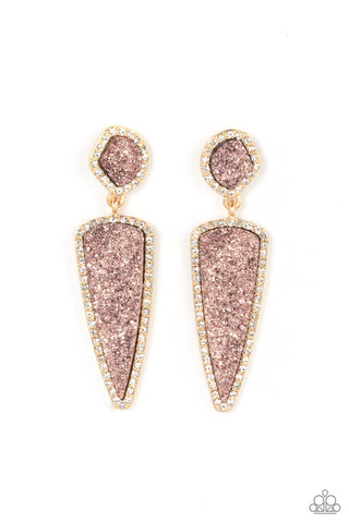 Paparazzi Accessories Druzy Desire - Gold