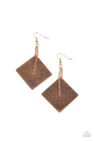 Paparazzi Accessories Block Party Posh - Copper