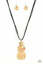 Circulating Shimmer Black Necklace